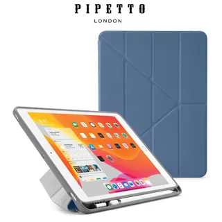 PIPETTO Origami iPad 10.2吋 多角度多功能保護套 - 玫瑰金/透明背蓋 歷史價格詳細信息