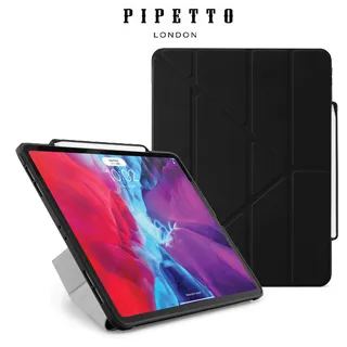 Pipetto Origami Pencil iPad Pro 12.9吋(2022~2018) 多角度多功能保護套(內建筆槽)-玫瑰金 歷史價格詳細信息