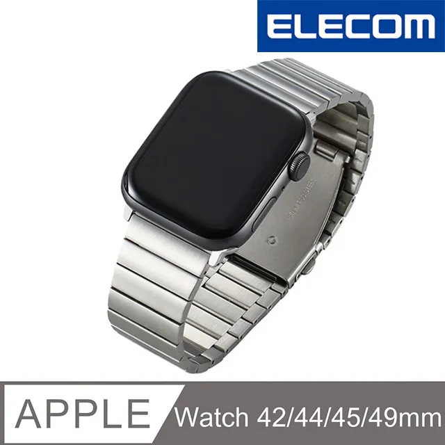 ELECOM Apple Watch 44/42mm純素皮革錶帶-粉 歷史價格詳細信息