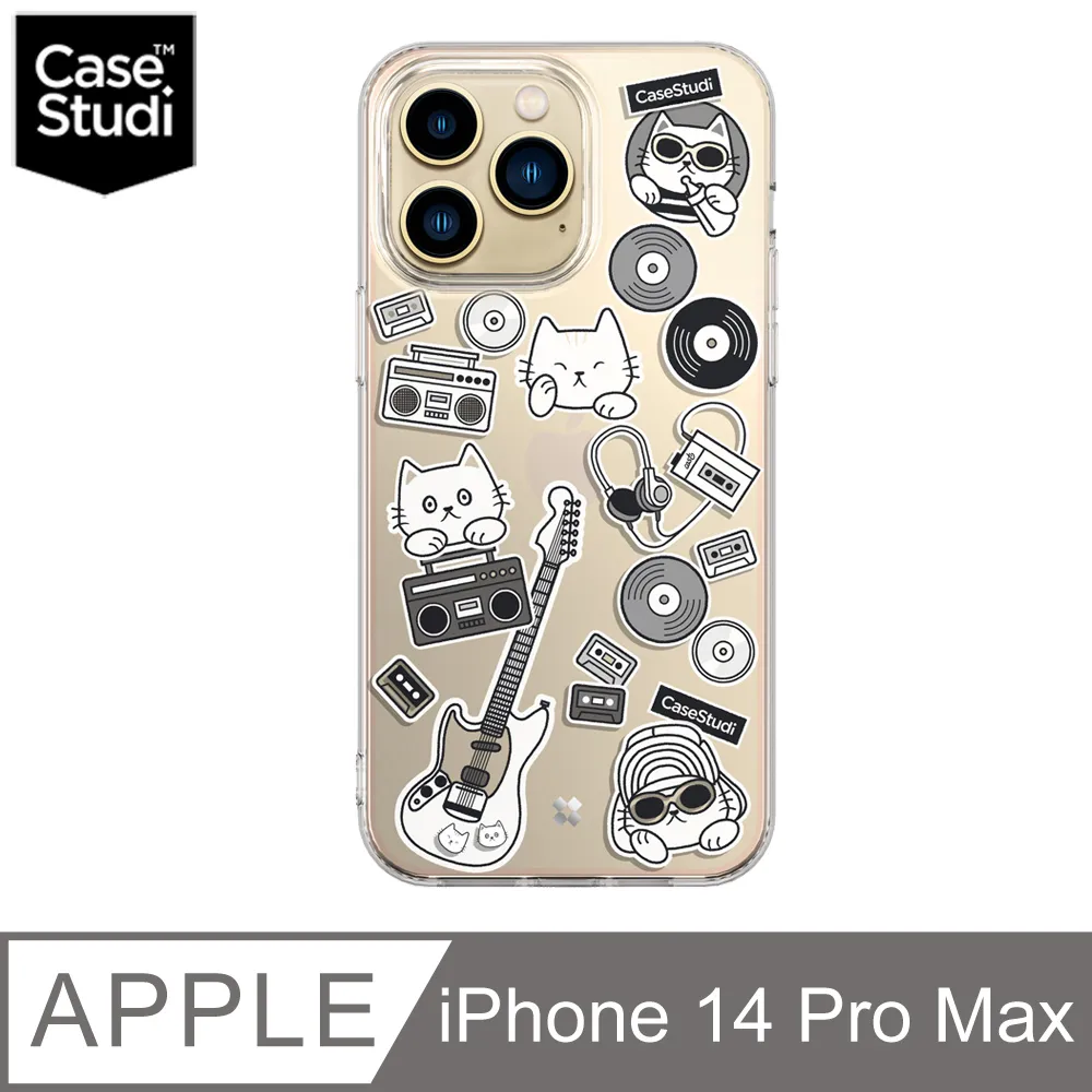 CaseStudi iPhone 14 Pro CAST 透明保護殼 - 音樂貓 歷史價格詳細信息