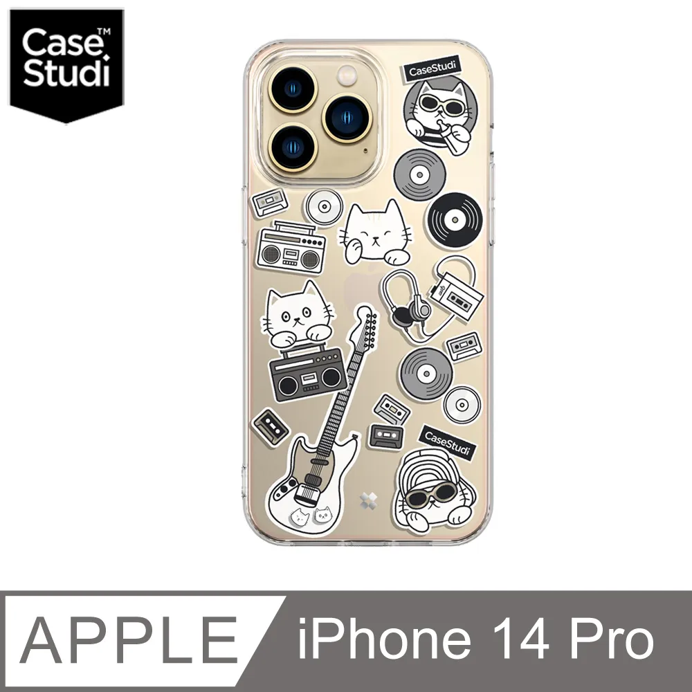 CaseStudi iPhone 14 Pro CAST 透明保護殼 - 音樂貓 歷史價格詳細信息