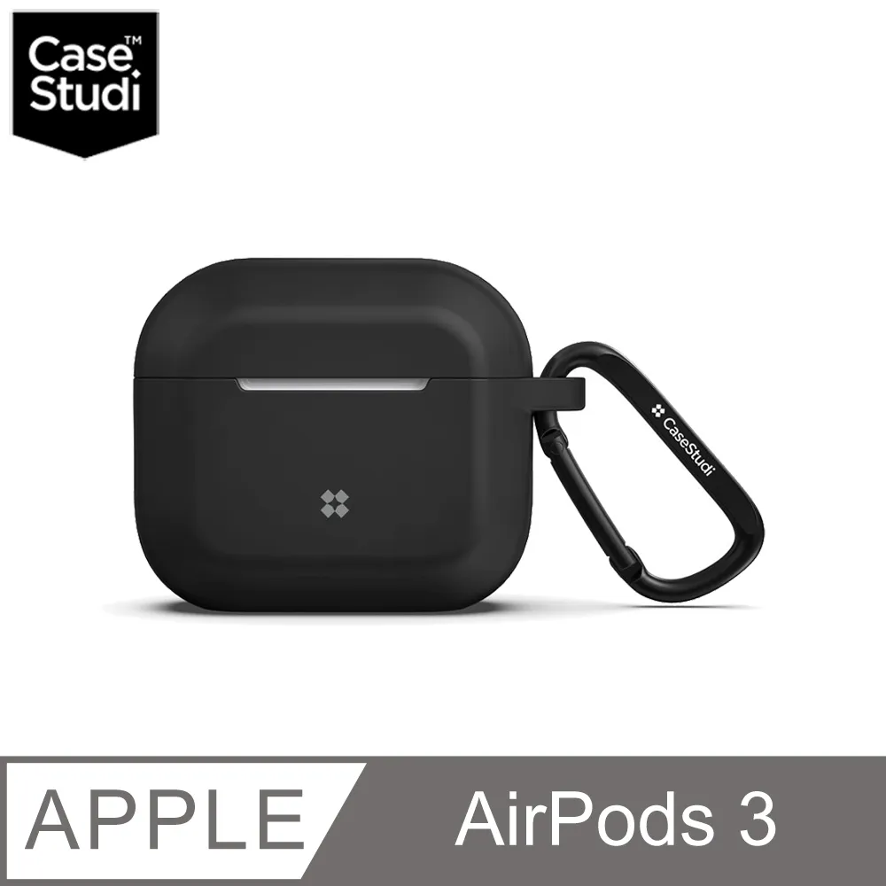 CaseStudi AirPods 3 Explorer 充電盒保護殼(含扣環) - 透黑色 歷史價格詳細信息