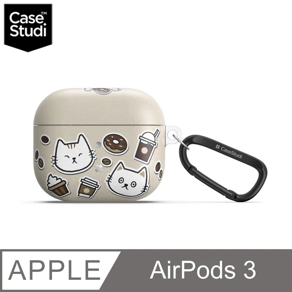 CaseStudi AirPods 3 Explorer 充電盒保護殼(含扣環) - 透黑色 歷史價格詳細信息