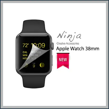 【東京御用Ninja】Apple Watch 38mm專用高透防刮無痕螢幕保護貼 歷史價格詳細信息
