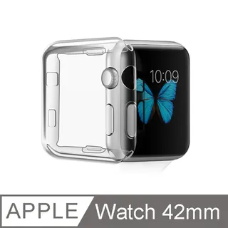 Apple Watch 42mm TPU 透明軟殼/鋼化玻璃貼組 歷史價格詳細信息