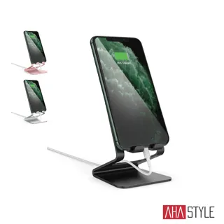 AHAStyle 鋁合金底座 矽膠集線底座 充電線桌面理線座 五孔 歷史價格詳細信息