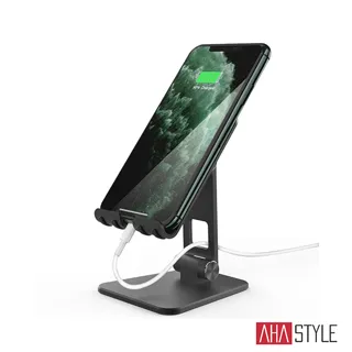 AHAStyle 鋁合金底座 矽膠集線底座 充電線桌面理線座 五孔 歷史價格詳細信息