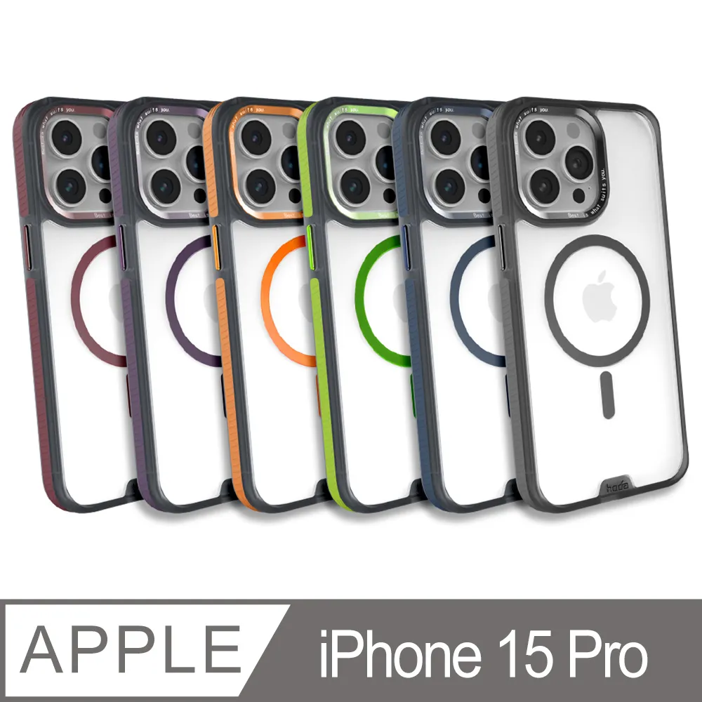 hoda iPhone 15 Pro MagSafe 彩石軍規防摔保護殼 歷史價格詳細信息