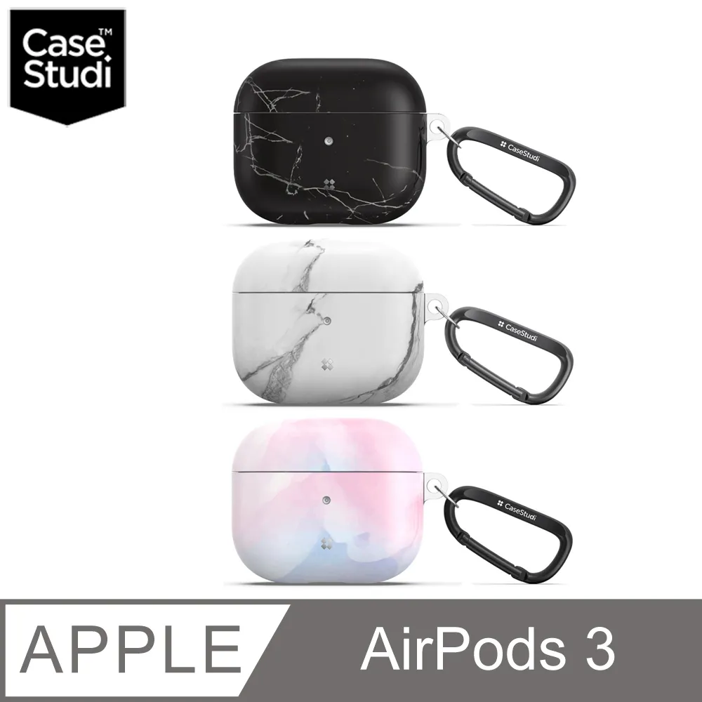 CaseStudi AirPods 3 Explorer 充電盒保護殼(含扣環) - 透黑色 歷史價格詳細信息