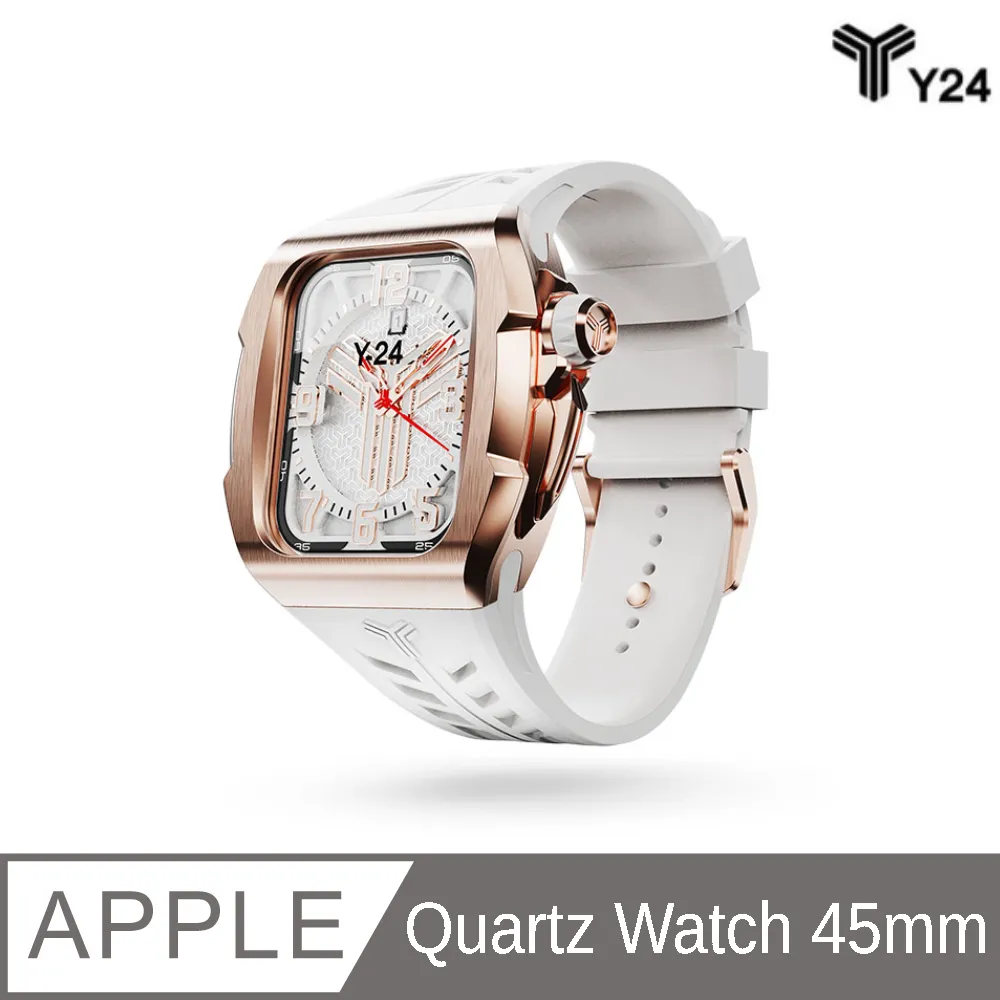 【Y24】Quartz Watch 45mm 石英錶芯手錶 (錶芯+錶帶+錶殼) 橘/銀 歷史價格詳細信息