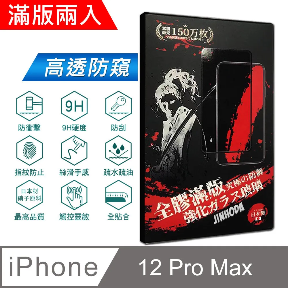 iPhone 12 Pro Max(6.5吋) 霧面磨砂+防偷窺 鋼化玻璃膜 歷史價格詳細信息