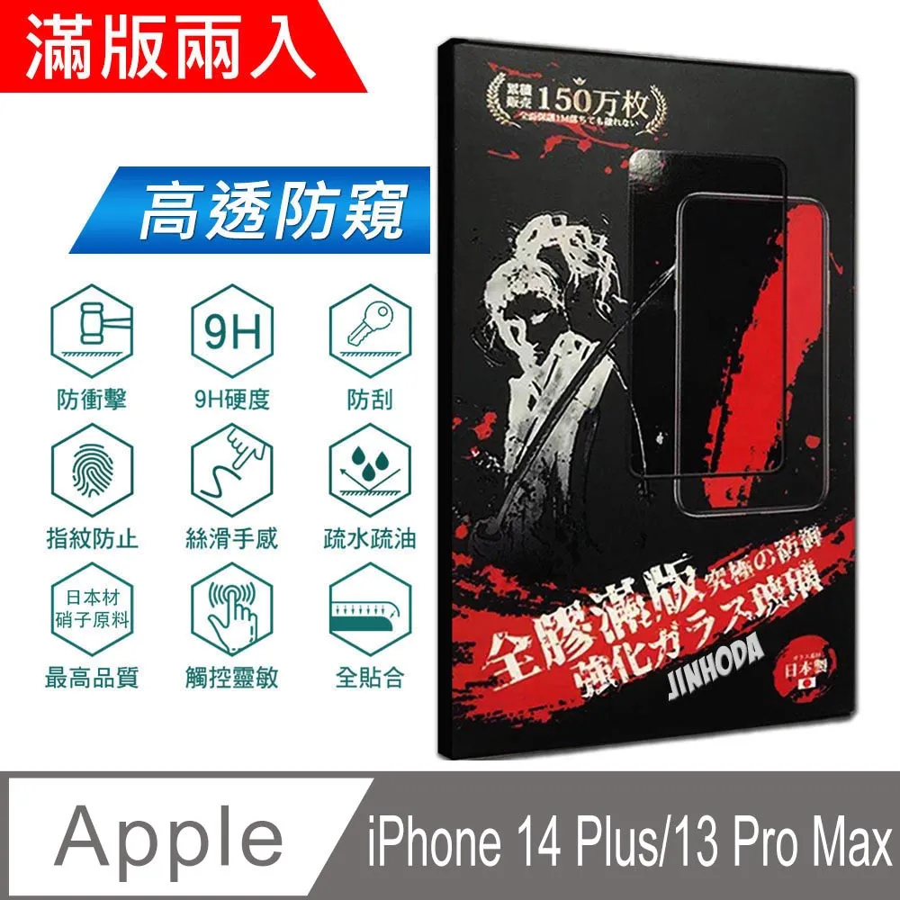 【IPhone 13/13 PRO】 5D高清防窺保護貼保護膜 黑框防窺全覆蓋鋼化玻璃膜 防刮防爆-2入組 歷史價格詳細信息