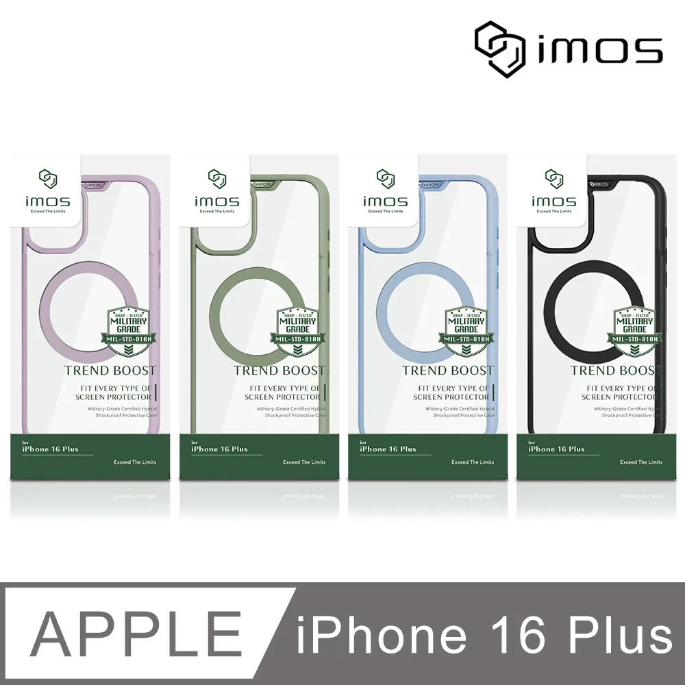 iMOS Apple iPhone 16 Plus 6.7吋 磁吸軍規防震保護殼-透明 歷史價格詳細信息