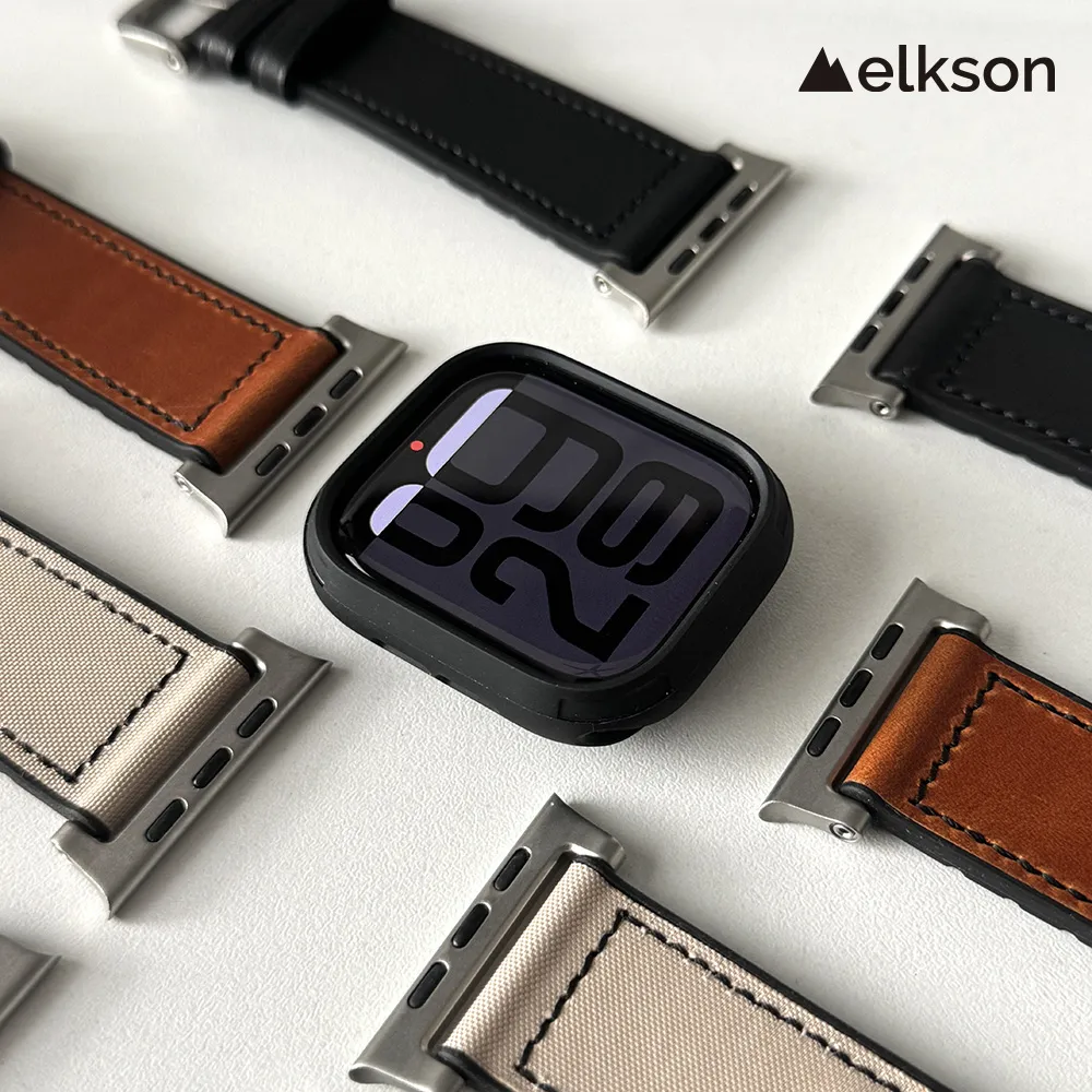 Elkson Apple Watch 8/7/6/5/4/SE Quattro Pro柔韌透氣耐磨防震防水TPU一體成形軍規錶帶45/41mm 歷史價格詳細信息
