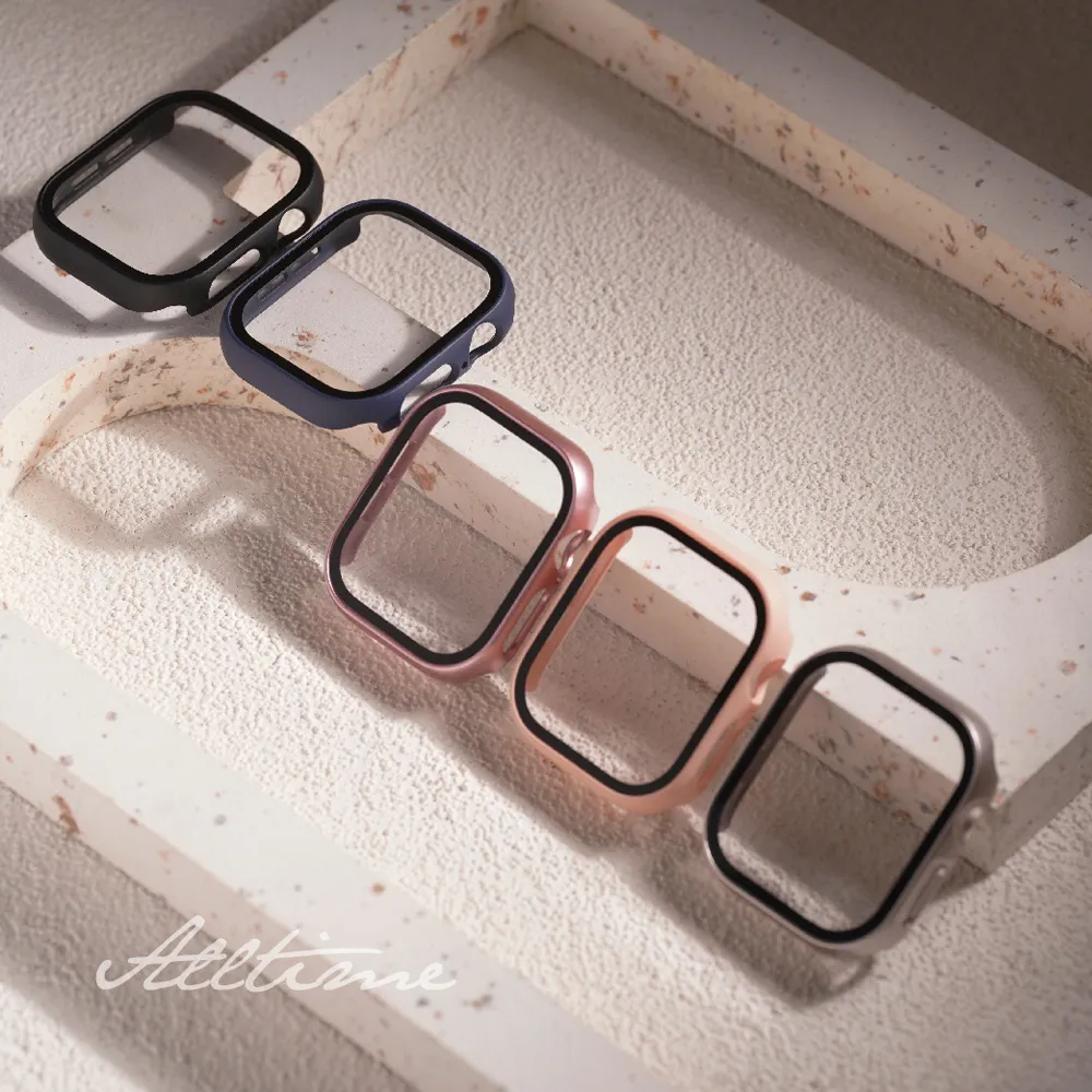 【完全計時】配件館｜Apple Watch 40/41/44/45mm 輕奢雙排鑽琺瑯錶殼 歷史價格詳細信息