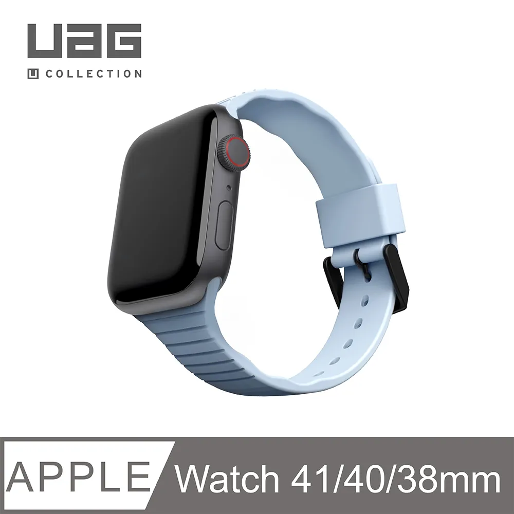 [U] Apple Watch 38/40mm 透氣矽膠錶帶-藍 歷史價格詳細信息