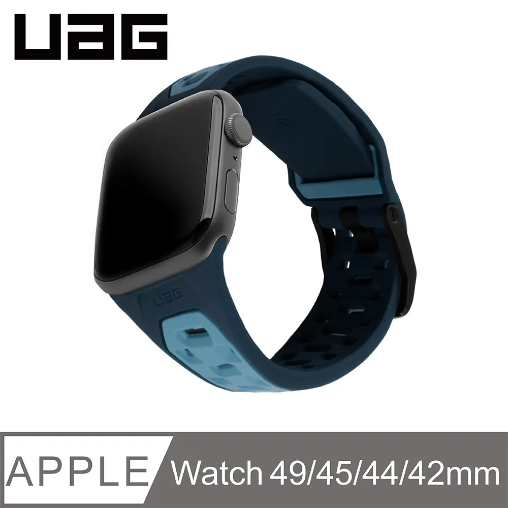 UAG Apple Watch 42/44/45/49mm 簡約運動錶帶-藍 歷史價格詳細信息