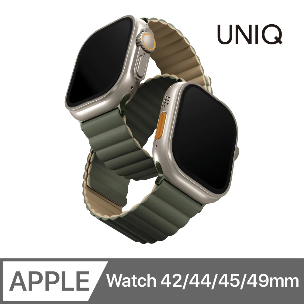 UNIQ Revix Apple Watch 雙色矽膠真皮錶帶 38/40/41mm 共用款 北極藍/寶寶藍 歷史價格詳細信息