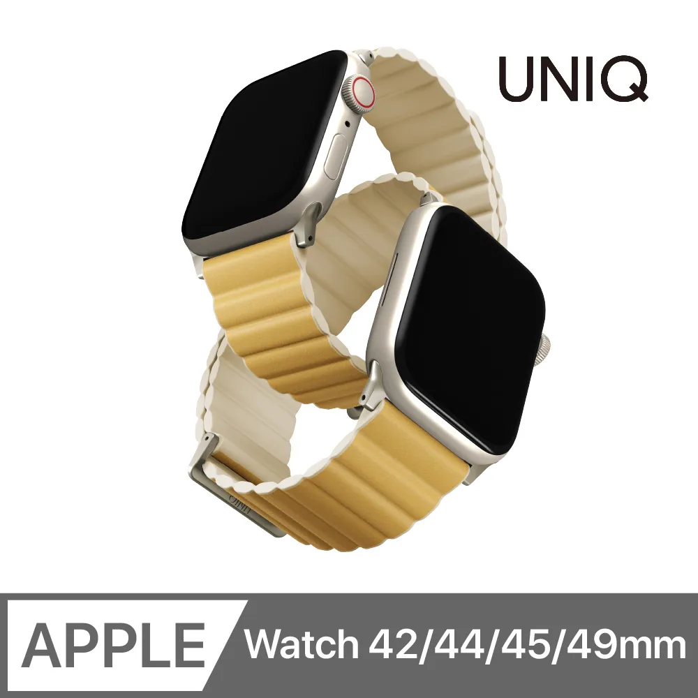 UNIQ Revix Apple Watch 雙色矽膠真皮錶帶 38/40/41mm 共用款 北極藍/寶寶藍 歷史價格詳細信息