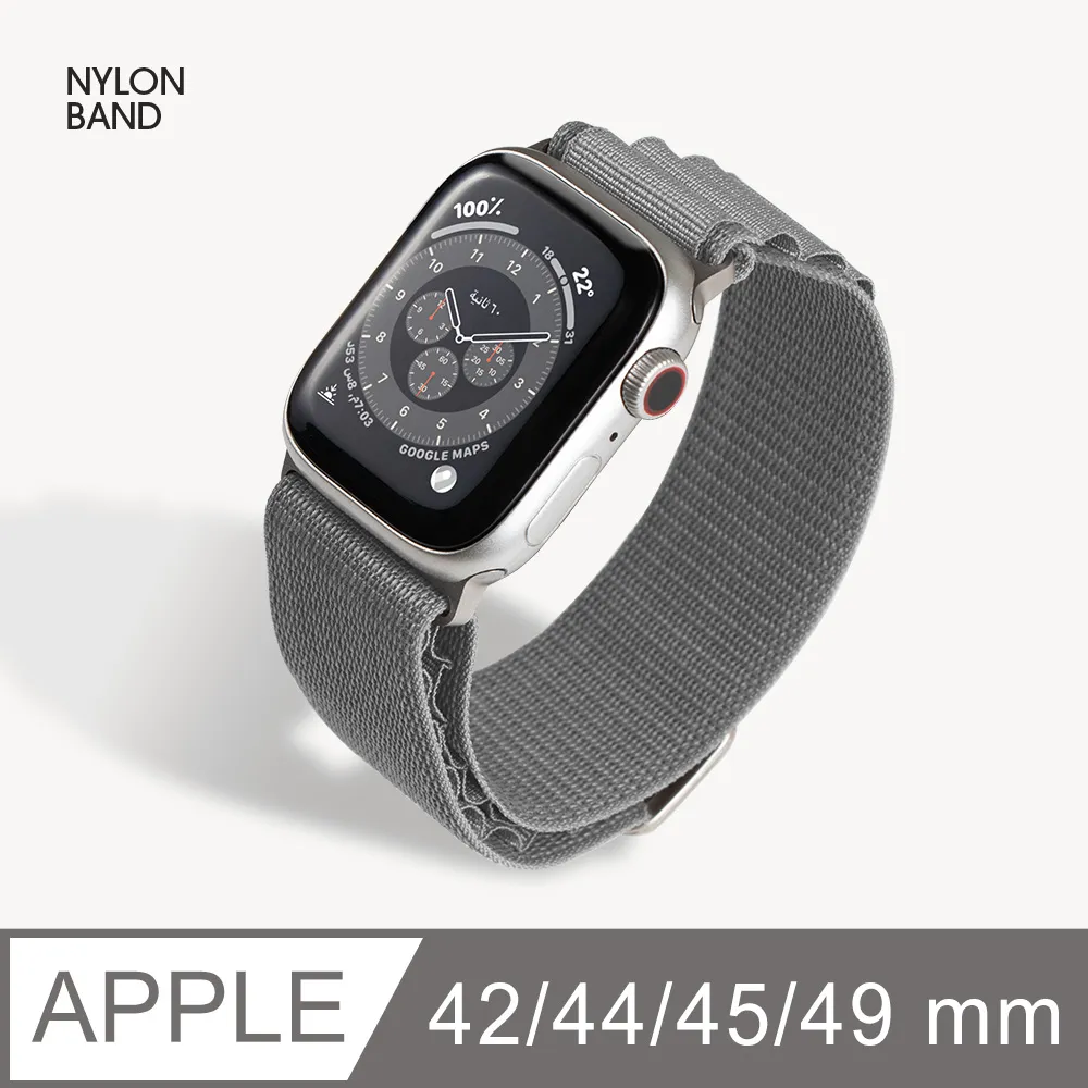 【Apple Watch 42/44/45/49mm】高密精織斜紋布磁吸運動錶帶 歷史價格詳細信息