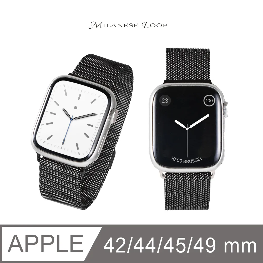 Apple Watch 錶帶 米蘭磁吸錶帶 蘋果手錶適用 38/40/41mm - 鈦灰 歷史價格詳細信息