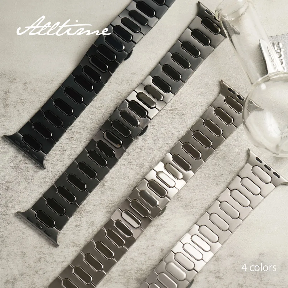 【完全計時】錶帶館｜Apple Watch 44mm 不鏽鋼重量感錶殼+錶帶套組_精緻光感316L不鏽鋼錶帶 歷史價格詳細信息