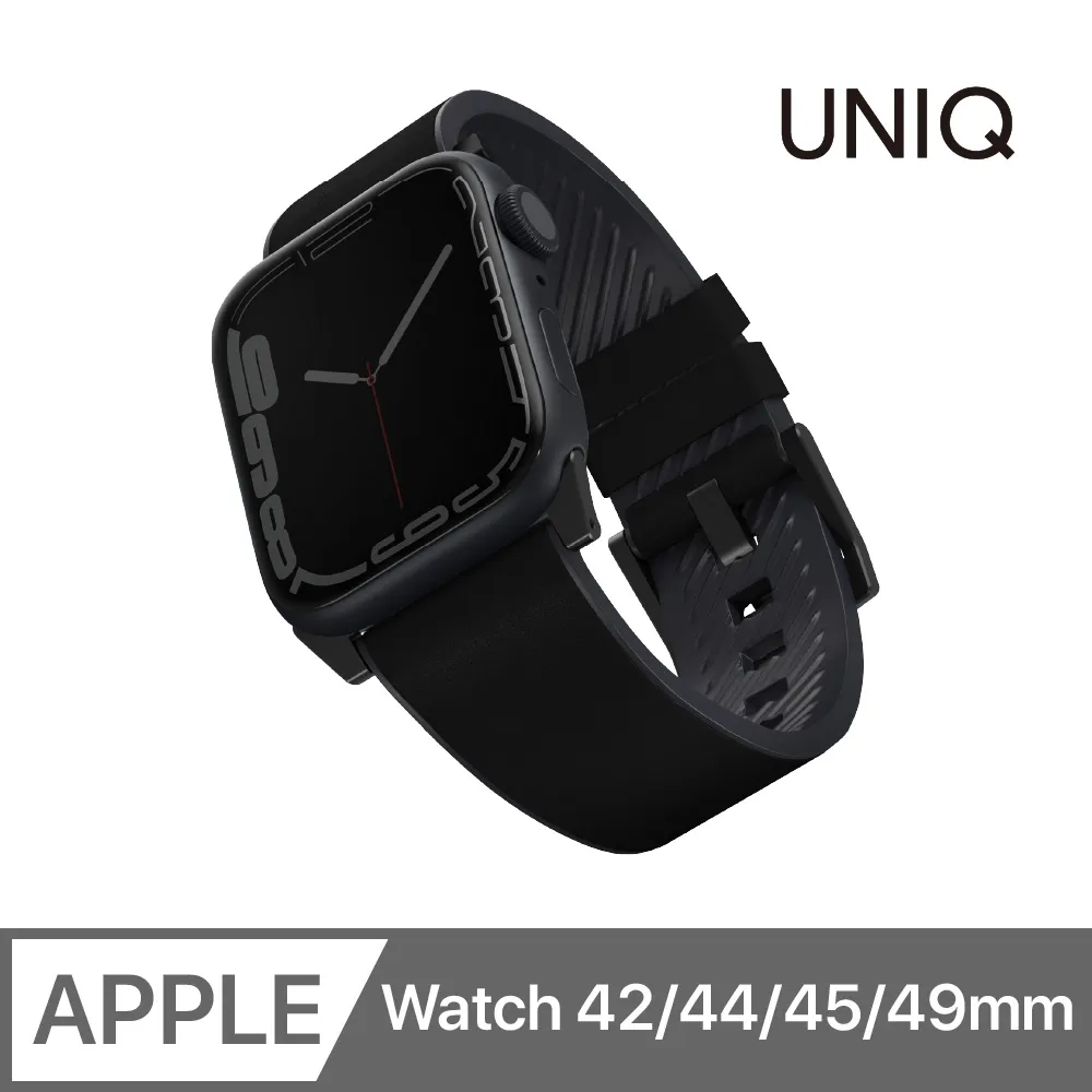 UNIQ Straden Apple Watch 防潑水皮革矽膠錶帶 42/44/45mm 共用款 藍色 歷史價格詳細信息