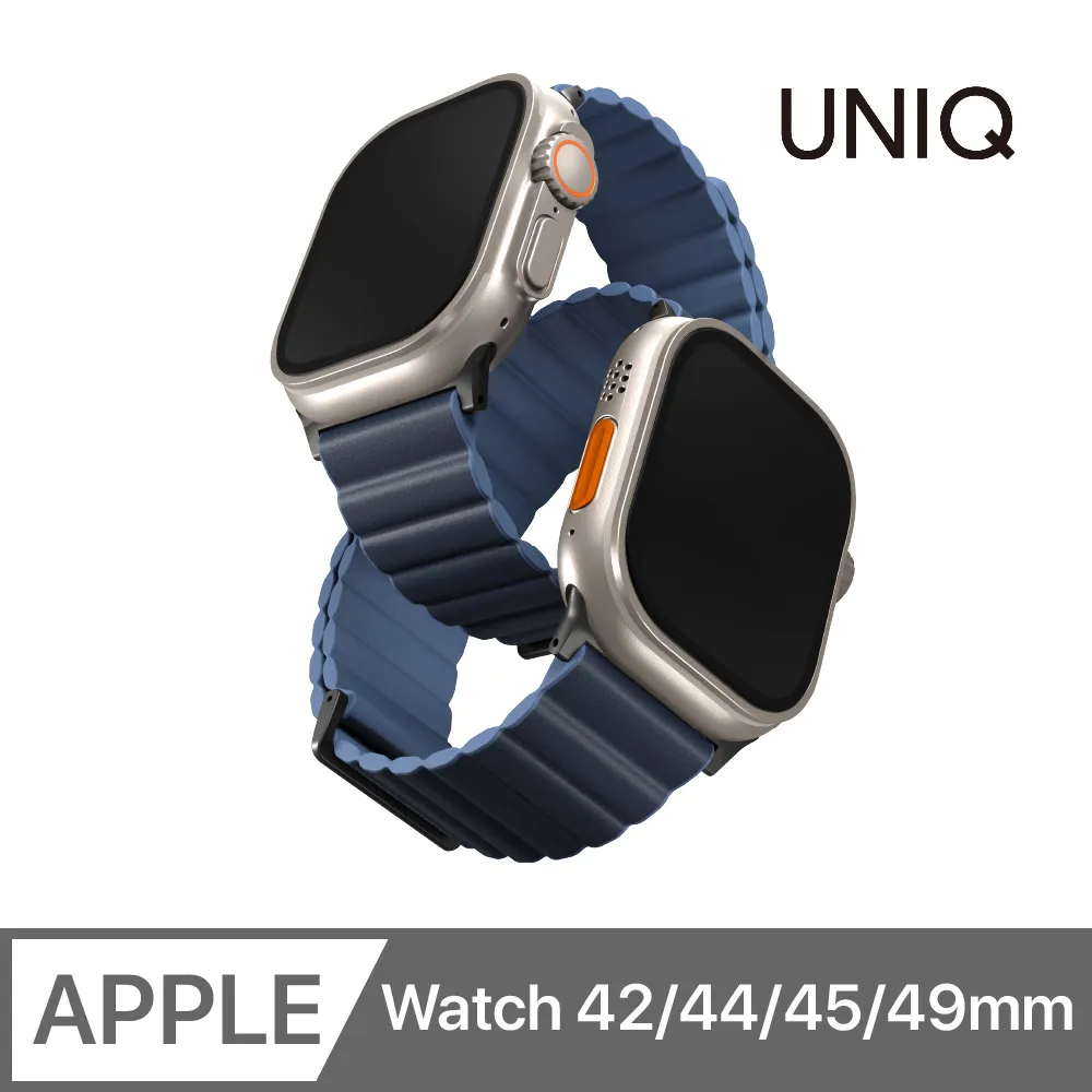 UNIQ Revix Apple Watch 雙色矽膠真皮錶帶 38/40/41mm 共用款 北極藍/寶寶藍 歷史價格詳細信息