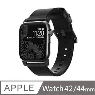美國NOMADxHORWEEN(Apple Watch專用質樸黑皮革錶帶)-經典黑 歷史價格詳細信息