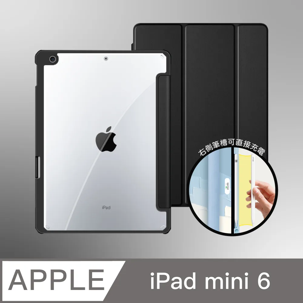 ZOYU原創 iPad mini 6 8.3吋 四角加厚防摔殼 水藍彩雲(三折式/硬底軟邊)右側筆槽可充電 歷史價格詳細信息