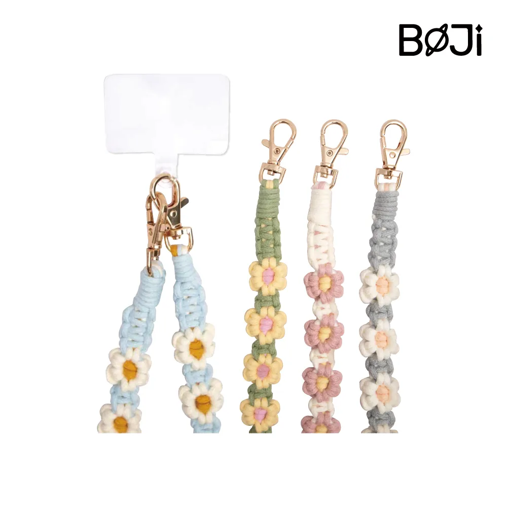 手機掛繩雛菊漸變色棉繩手工編織相機背帶包包肩帶材料diy手提帶-KBY科貝 歷史價格詳細信息