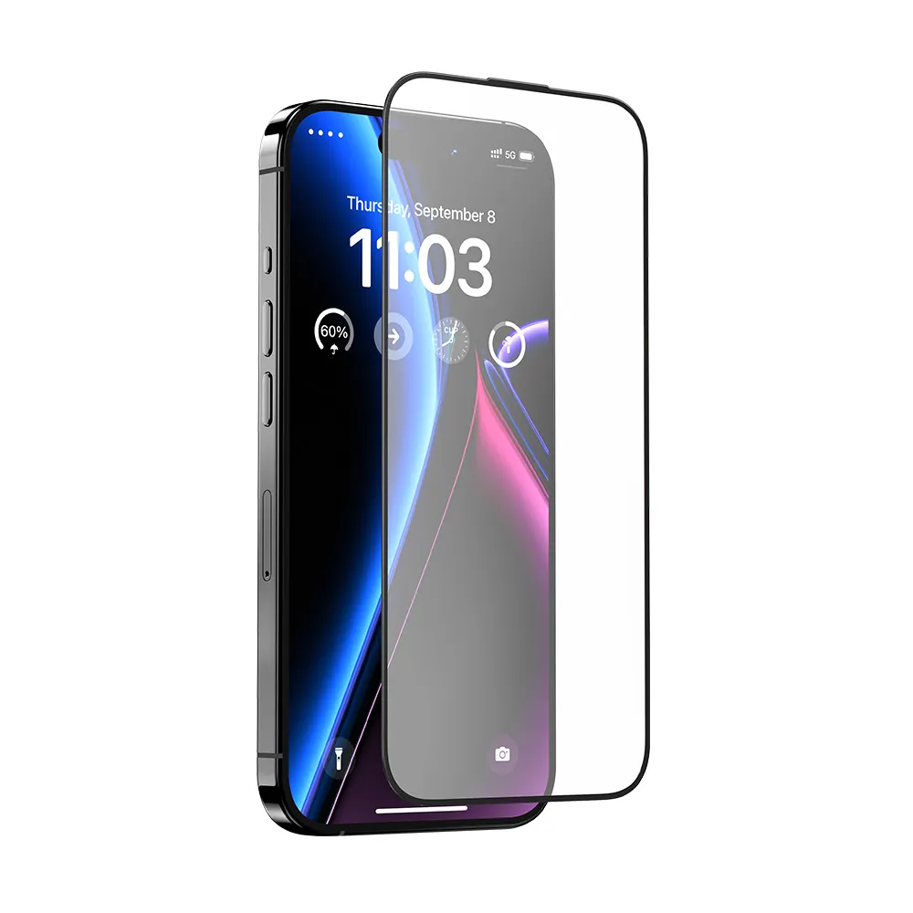 【Benks】iPhone 15 /14Pro(6.1吋)美國康寧授權鋼化膜 高清防爆3D滿版保護貼(附無塵太空艙貼膜神器) 歷史價格詳細信息