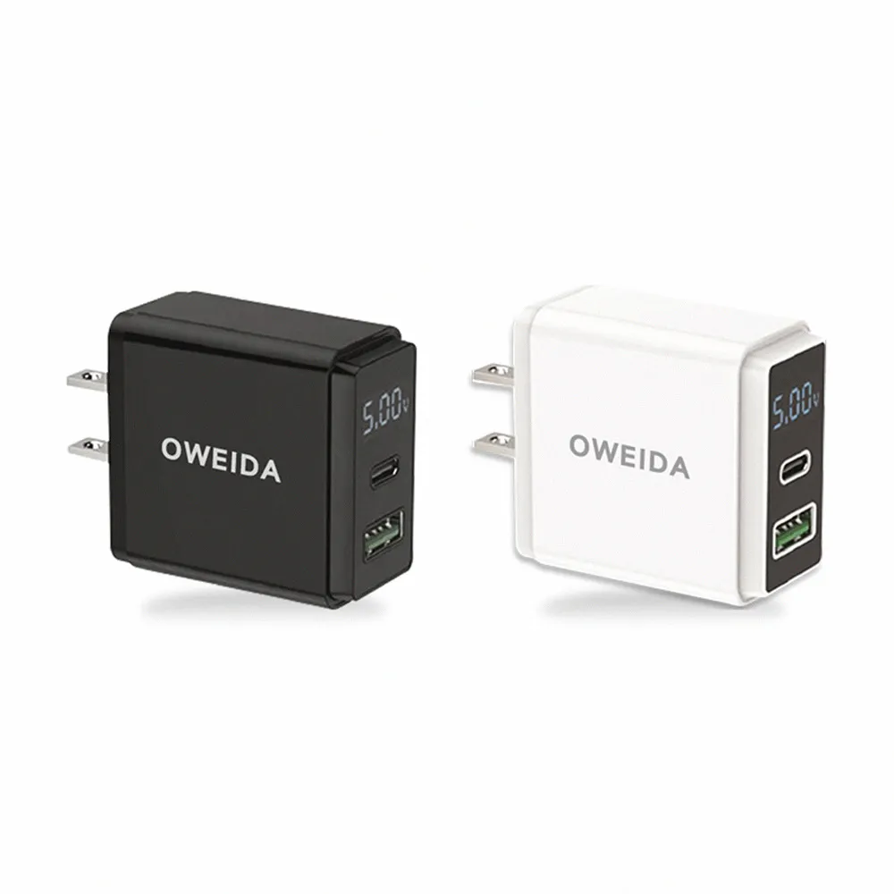 Oweida 20W PD+QC3.0智慧型液晶電源供應器 AC-DK54T 歷史價格詳細信息