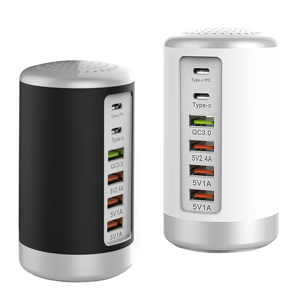 【CS22】QC3.0多功能8A液晶螢幕多孔USB Type-C快充充電器-2入 歷史價格詳細信息