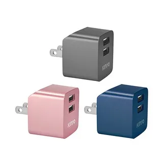 【KINYO】AC插頭可折疊雙孔USB充電器 歷史價格詳細信息