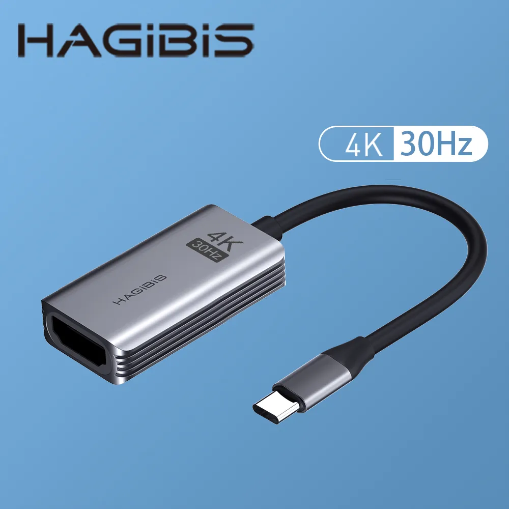HAGiBiS鋁合金Type-C轉HDMI轉接器4K/30Hz 歷史價格詳細信息