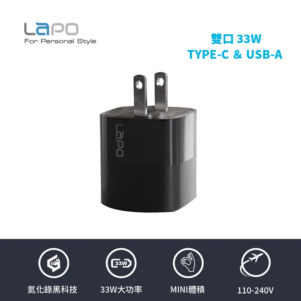 【Lapo】GaN 33W氮化鎵電源供應器 AC-DK58T 歷史價格詳細信息