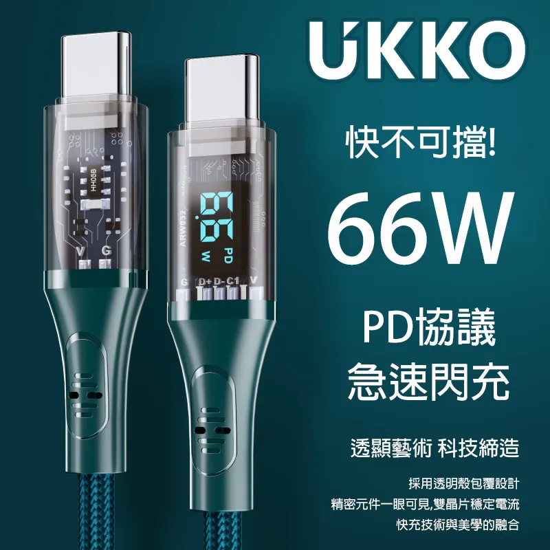 PD 66W 6A Type-C 蘋果 三星 快充線 手機 1M 100cm 編織 充電線 傳輸線 歷史價格詳細信息