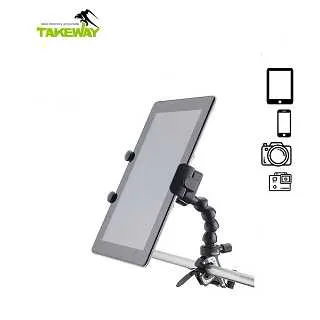 Takeway平板電腦座T-TH01平板電腦架平板電腦夾平板支架照相平板架平板座平板夾ipad surface tab4 歷史價格詳細信息
