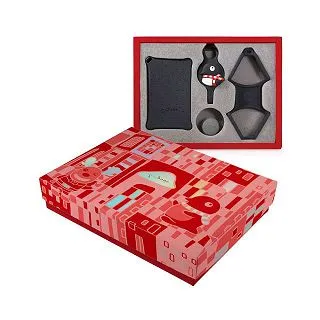 Bone / 頸掛繩禮盒 手機吊繩+票卡夾 頸掛繩禮物組 Lanyard Gift 生日禮物 - 低調黑 歷史價格詳細信息