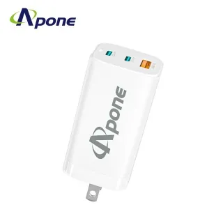 【Apone】65W GaN 氮化鎵 PD + QC 3孔 快充 充電器 歷史價格詳細信息