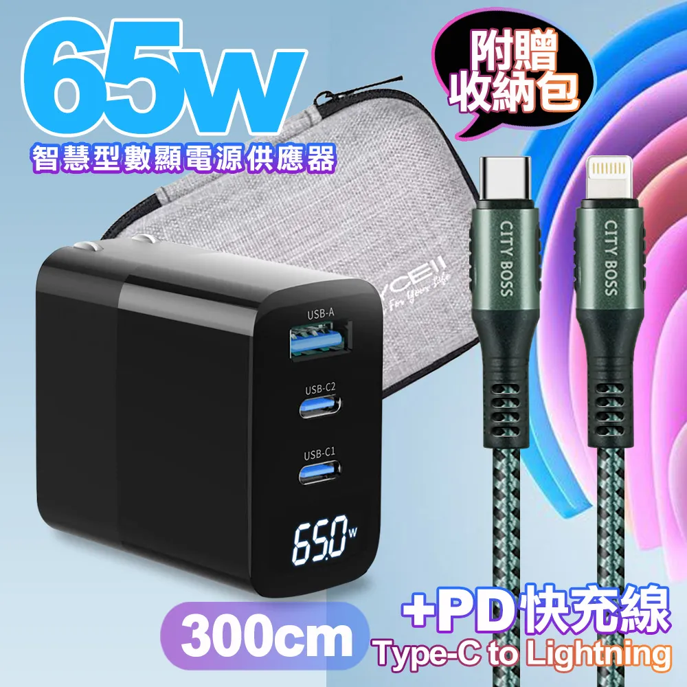 MYCELL 65W氮化鎵GDK55T 黑色+勇固線耐彎折編織線USB-Type-C-150cm 歷史價格詳細信息