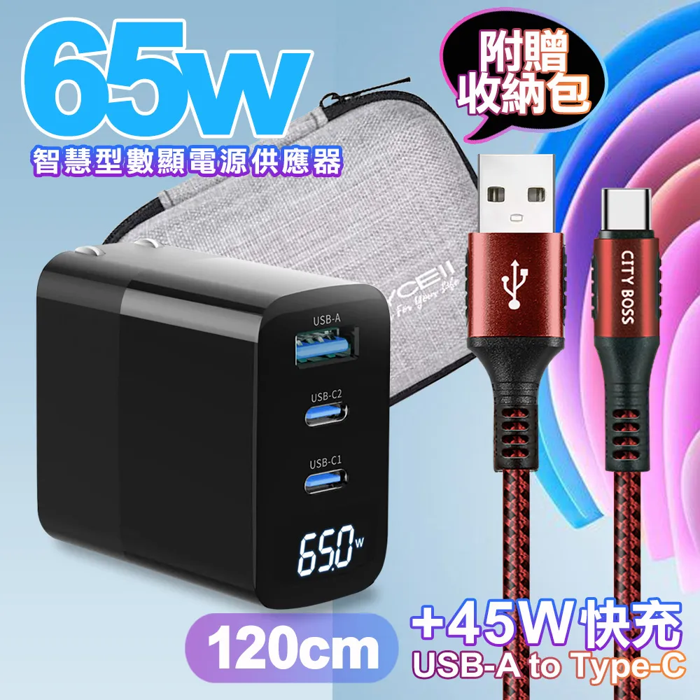 【Mycell】65W USB-A to USB-C 全兼容充電傳輸線-白 1.5M 歷史價格詳細信息