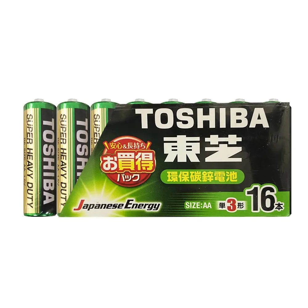 東芝 環保碳鋅電池3號(16入)[大買家] 歷史價格詳細信息