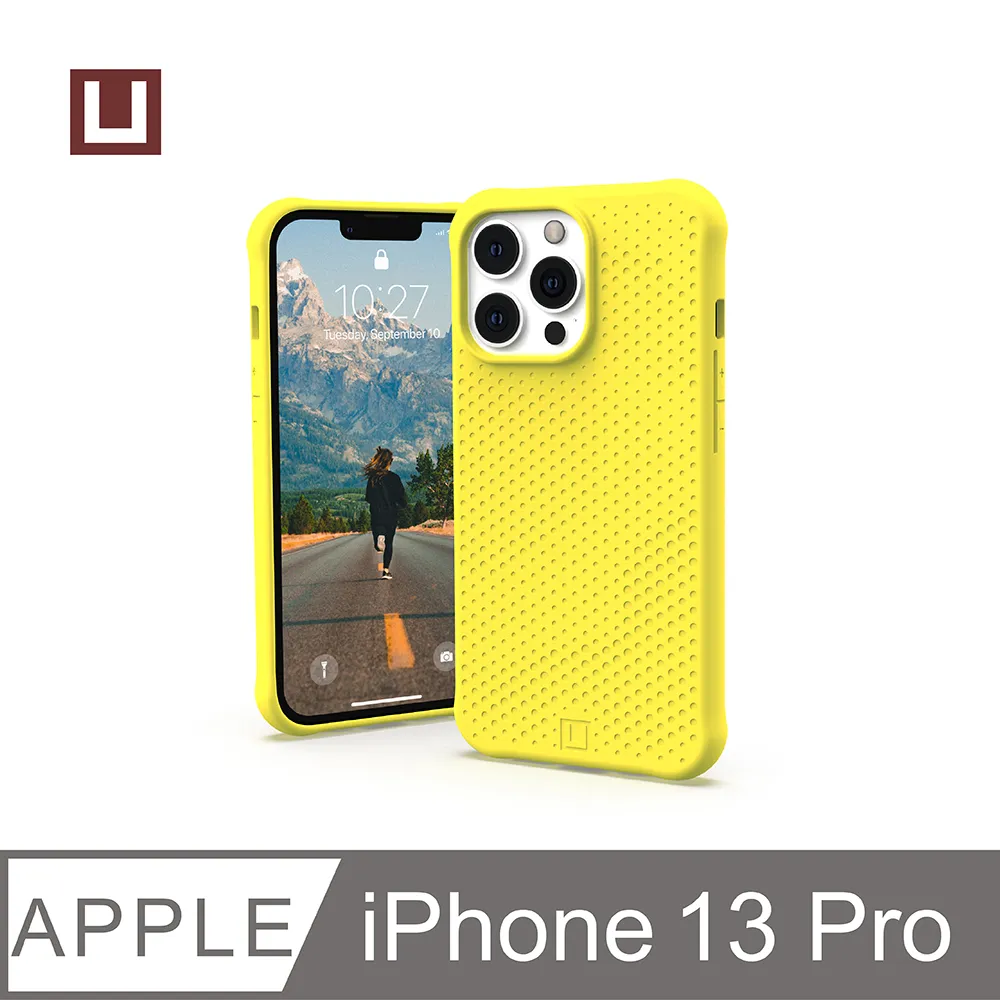 [U] iPhone 13 Pro 耐衝擊矽膠保護殼-藍 歷史價格詳細信息
