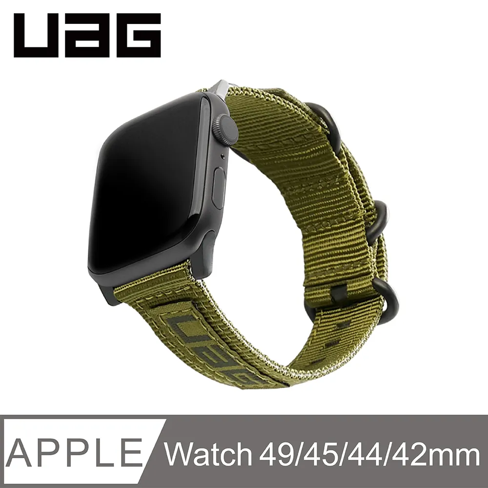 UAG Apple Watch 42/44mm Nato錶帶-綠 歷史價格詳細信息