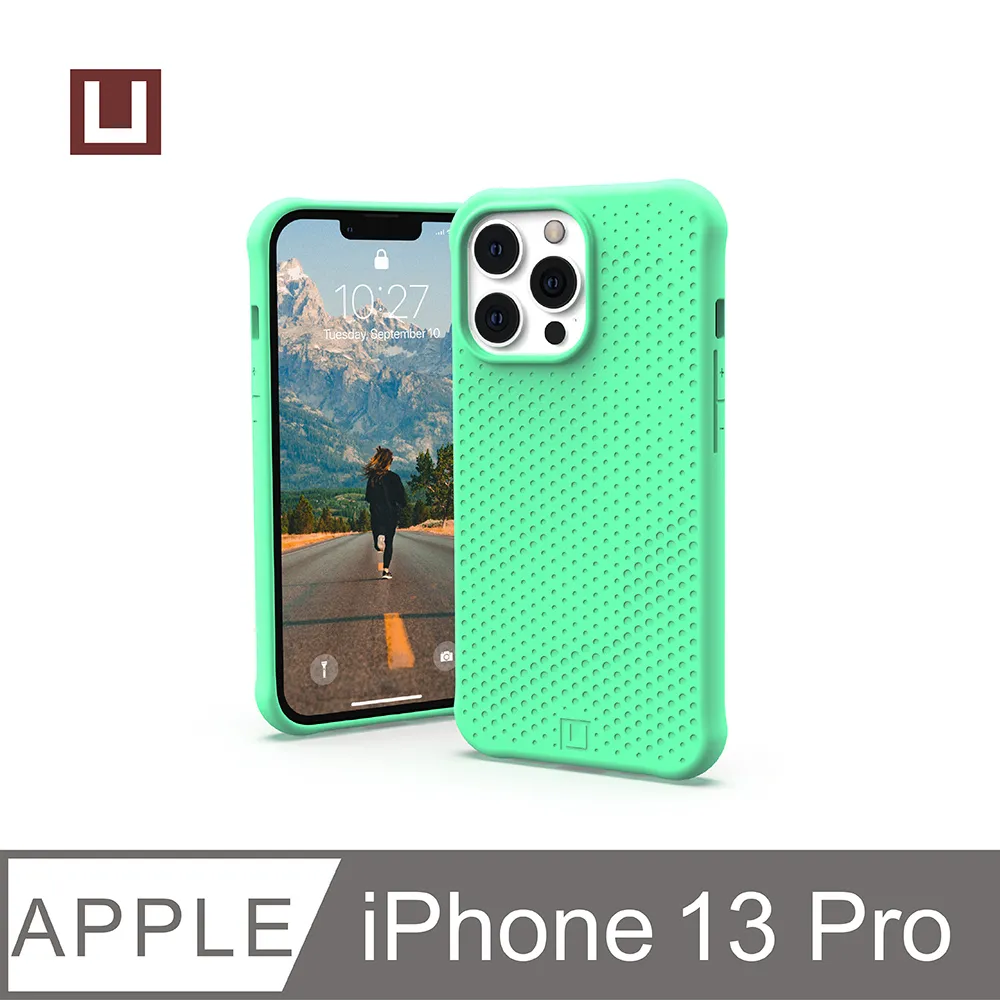 [U] iPhone 13 Pro 耐衝擊矽膠保護殼-藍 歷史價格詳細信息