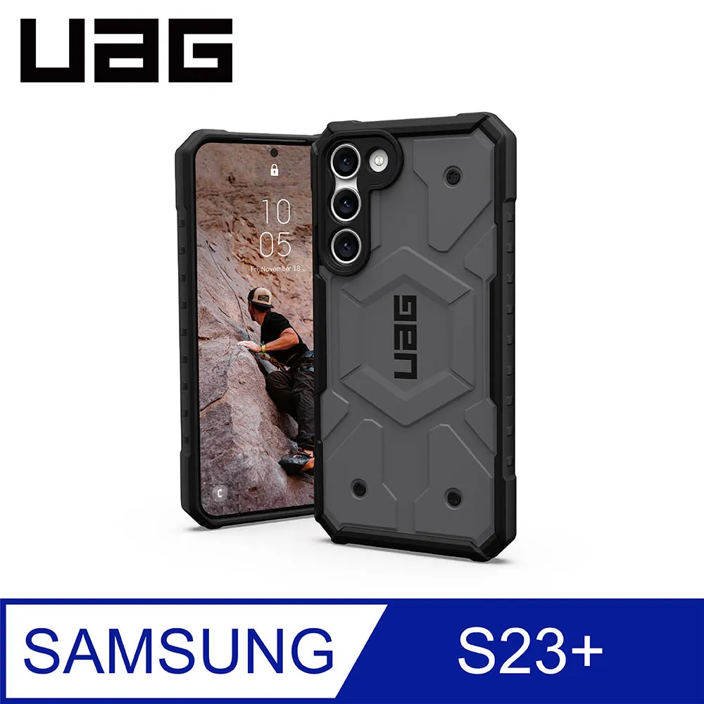 UAG Galaxy S23+ 耐衝擊簡約保護殼-黑 歷史價格詳細信息