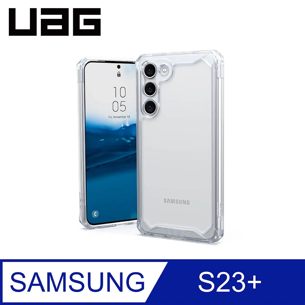 UAG Galaxy S23+ 耐衝擊簡約保護殼-黑 歷史價格詳細信息