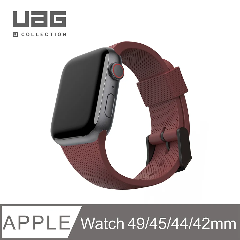 [U] Apple Watch 42/44mm 透氣矽膠錶帶-粉 歷史價格詳細信息